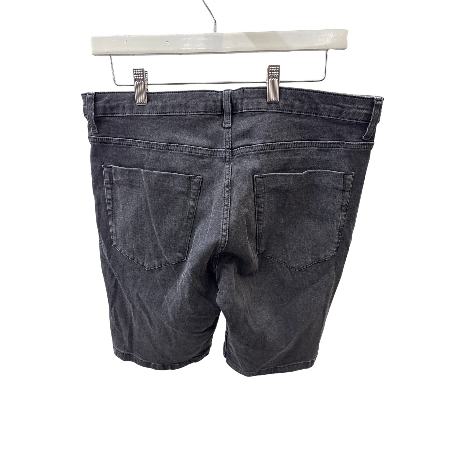 Nwt One Teaspoon Men’s 32 Black Wash 5-Pocket Casual Street Denim Jean Shorts — image 2 of 2